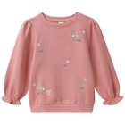 Mädchen Sweatshirt mit Bio-Baumwolle für 12,99 € bei Ernstings family im Angebot Mädchen Sweatshirt mit Bio-Baumwolle im aktuellen Ernstings family Prospekt