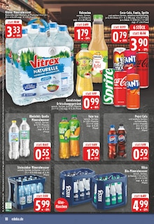 Coca Cola im EDEKA Prospekt "Aktuelle Angebote" mit 26 Seiten (Bünde)