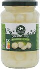 Oignons au vinaigre - CARREFOUR CLASSIC en promo à 1,34 € chez Supermarchés Match Oignons au vinaigre - CARREFOUR CLASSIC dans le catalogue Supermarchés Match