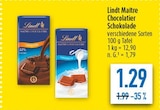 Maître Chocolatier Schokolade bei diska im Hof Prospekt für 1,29 €