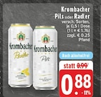 Pils im Angebot bei E center in Bergkamen Pils Angebote von Krombacher bei E center Bergkamen für 0,88 €