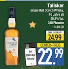 single Malt Scotch Whisky im EDEKA Prospekt single Malt Scotch Whisky von Talisker im aktuellen EDEKA Prospekt für 22,99 €