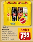 Limonade Angebote von Sinalco bei REWE Wilhelmshaven für 7,99 €