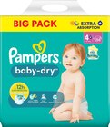 Windeln Baby Dry Gr.4+ Maxi Plus (10-15kg), Big Pack Angebote von Pampers bei dm-drogerie markt Osnabrück für 16,95 €