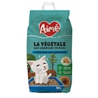 Litière non agglomérante pour chat la Végétale - AIME dans le catalogue Carrefour