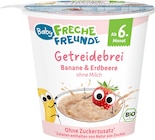 Getreidebrei Banane & Erdbeere ohne Milch ab dem 6. Monat von Freche Freunde im aktuellen dm-drogerie markt Prospekt für 1,25 €