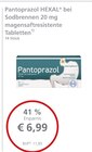 Pantoprazol bei Sodbrennen 20 mg magensaftresistente Tabletten bei LINDA Premiumapotheke im Langenfeld Prospekt für 6,99 €
