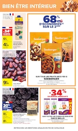 Promos Fruits Secs dans le catalogue "TOUTES EN BEAUTÉ" de Carrefour Fruits Secs en promo dans le catalogue Carrefour à la page 39