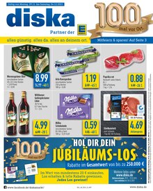 diska Prospekt für Bad Köstritz mit 16 Seiten diska Prospekt für Bad Köstritz: Alles günstig. Alles da. Alles an Deinem Ort, 16 Seiten, 29.11.2021 - 04.12.2021