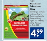 Natürlicher Schnecken-Stopp im ALDI SÜD Prospekt Natürlicher Schnecken-Stopp von Pritex im aktuellen ALDI SÜD Prospekt für 4,99 €