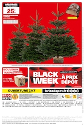 Prix et réduction Décoration Sapin Noël dans le prospectus Brico Dépôt en cours Offre Décoration Sapin Noël dans le catalogue Brico Dépôt du moment à la page 16
