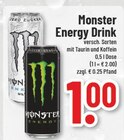 Aktuelles Energy Drink Angebot bei Marktkauf in Hattingen ab 1,00 €