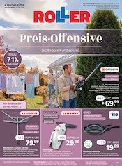 Gartengeräte im ROLLER Prospekt in Ibbenbüren Aktueller ROLLER Prospekt mit Gartengeräte, "Preis-Offensive", Seite 1