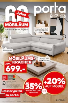 Aktueller porta Möbel Prospekt (Burgbrohl, 16 Seiten zum blÀttern porta Möbel Prospekt Besser gleich zu porta. mit 16 Seiten
