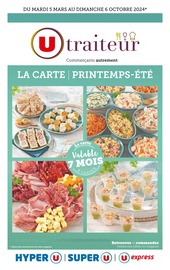Catalogue Supermarchés U Express en cours à Mussidan et alentours, "U traiteur", 24 pages, 05/03/2024 - 06/10/2024
