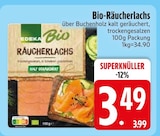 Aktuelle Lachs Angebote bei EDEKA in Ingolstadt Aktuelles Bio-Räucherlachs Angebot bei EDEKA in Ingolstadt ab 3,49 €