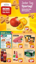 REWE Supermarkt Prospekt der aktuellen Woche mit 30 Seiten, gültig von 19.10.2026 bis 24.10.2026, in Taucha und Umgebung Aktueller REWE Supermarkt Prospekt in Taucha und Umgebung, "Dein Markt" mit 30 Seiten, 19.10.2026 - 24.10.2026