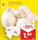 Champignons weiß bei Netto Marken-Discount im Hötensleben Prospekt für 1,49 €