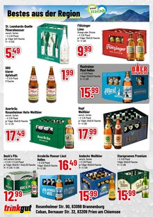 Bier im Trinkgut Prospekt "Entdecken Sie tolle Angebote!" mit 4 Seiten (Rosenheim)