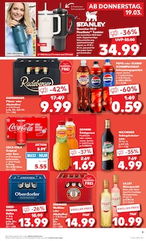 Coca Cola Zero im Kaufland Prospekt "Aktuelle Angebote" mit 56 Seiten (Rostock)