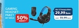 Trinkgut Dinslaken - Gaming Headset-Paket mit Maus Angebot im Prospekt Gaming Headset-Paket mit Maus bei Trinkgut im Dinslaken Prospekt für 29,99 €
