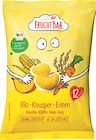 Bio Kuerbis im Rossmann Prospekt Snack Knusper-Enten Karotte, Kürbis, Mais & Reis von Fruchtbar im aktuellen Rossmann Prospekt für 0,79 €