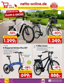 Klapprad im aktuellen Netto Marken-Discount Prospekt (Solingen (Klingenstadt)) Klapprad im Netto Marken-Discount Prospekt "Aktuelle Angebote" mit 68 Seiten (Solingen (Klingenstadt))