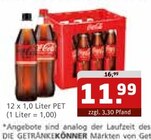 Aktuelle Coca Cola Angebote bei Getränke Quelle WVG in Halberstadt Aktuelles Limonade Angebot bei Getränke Quelle WVG in Halberstadt ab 11,99 €