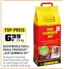 Aktuelles Buchenholz-Grillkohle „Der Sommer-Hit“ Angebot bei OBI in Nürnberg ab 6,99 €