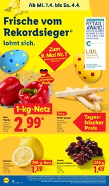 Weintrauben Angebote im Prospekt "LIDL LOHNT SICH" von Lidl auf Seite 62