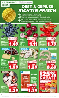 Paprika im Kaufland Prospekt "KNÜLLER" mit 66 Seiten (Magdeburg)