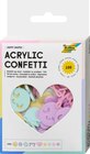 Streukonfetti-Mix aus Acryl, Smileys/Herzen/Konfetti, pastell (2,6x9x12 cm) Angebote von folia bei dm-drogerie markt Melle für 7,95 €