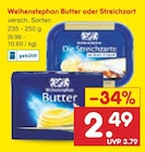 Butter oder Streichzart bei Netto Marken-Discount im Schmelz Prospekt für 2,49 €