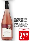 E center Ellhofen - Schillerwein Angebot im Prospekt Schillerwein bei E center im Ellhofen Prospekt für 2,99 €