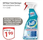 Bad Total Reiniger bei GLOBUS im Prospekt "" für 1,99 €