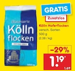 Haferflocken im Netto Marken-Discount Prospekt Haferflocken von Kölln im aktuellen Netto Marken-Discount Prospekt für 1,19 €