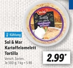 Kartoffelomelett Tortilla im Angebot bei Lidl in Warendorf Kartoffelomelett Tortilla Angebote von Sol & Mar bei Lidl Warendorf für 2,99 €