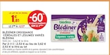 Promo Blédiner croissance céréales et légumes variés à 0,72 € dans le catalogue Intermarché à Le Mans