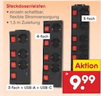 Steckdosenleiste bei Netto Marken-Discount im Blaufelden Prospekt für 9,99 €