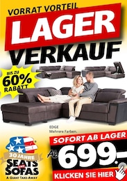 Seats and Sofas Prospekt für Witten: "LAGER VERKAUF", 1 Seite, 14.09.2024 - 28.09.2024