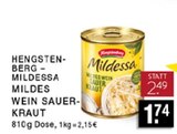 Mildessa Mildes Weinsauerkraut im Angebot bei EDEKA in Gladbeck Mildessa Mildes Weinsauerkraut Angebote von Hengstenberg bei EDEKA Gladbeck für 1,74 €
