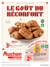 Prospectus Supermarchés Auchan Supermarché en cours à Bouafle et alentours, "LE GOÛT DU RÉCONFORT", 8 pages, 06/10/2026 - 10/10/2026 Catalogue Supermarchés Auchan Supermarché en cours à Bouafle et alentours, "LE GOÛT DU RÉCONFORT", 8 pages, 06/10/2026 - 10/10/2026