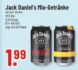 Aktuelle Jack Daniels Angebote bei Marktkauf in Dinslaken Aktuelles Mix-Getränke Angebot bei Marktkauf in Dinslaken ab 1,99 €