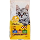 Croquettes pour chats adultes Vitalive - CARREFOUR COMPANINO à 2,51 € dans le catalogue Carrefour