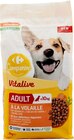 Croquettes pour chien - CARREFOUR COMPANINO VITALIVE en promo chez Carrefour Pau à 3,89 €