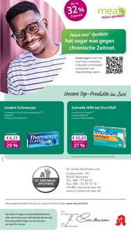 Aktueller mea - meine apotheke Prospekt für München mit  Seiten