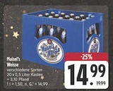 Aktuelle Bier Angebote bei E center in Ansbach Aktuelles Bier Angebot bei E center in Ansbach ab 14,99 €