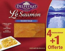Le Saumon fumé Norvège - Casino Supermarchés à Paris Le Saumon fumé Norvège en promo chez Casino Supermarchés Paris à 8,19 €