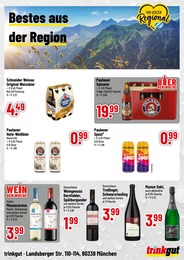 Trinkgut Weissbier im Prospekt 