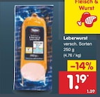 Leberwurst Angebote bei Netto Marken-Discount Solingen für 1,19 €